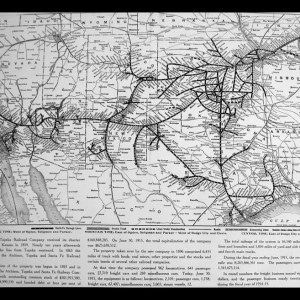 Santa Fe Railroad Map