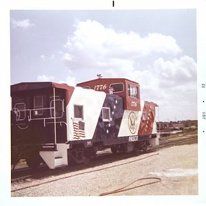 SLSF Caboose 1776 3/4 View