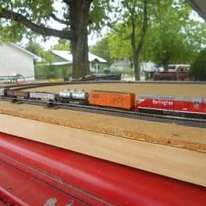 Burlington N gauge train