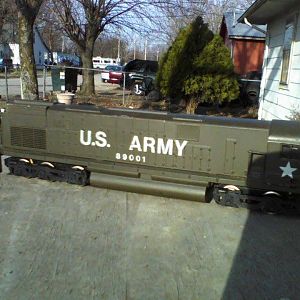 U S Army Locomotive