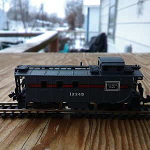 CB&Q 12345 N gauge