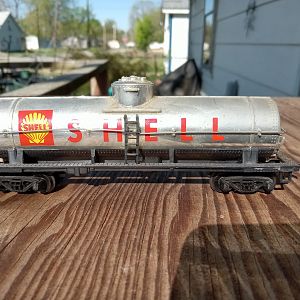 Chrome Shell Tank Car