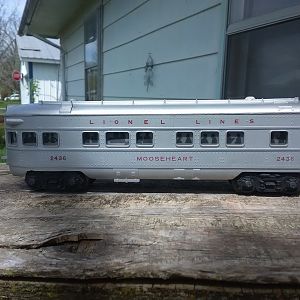 Lionel 2436 Mooseheart O gauge