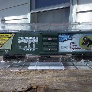 Menards Old Crow Express O gauge