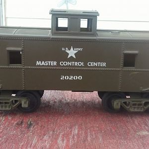 Kusan Atomic Train Caboose No 1 O gauge