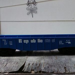 Lionel Republic Steel 9136 O gauge