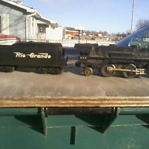 Postwar Lionel 243 W 70s Era Rio Grande Tender O gauge