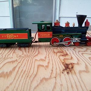 A.F. Franklin Locomotive S gauge