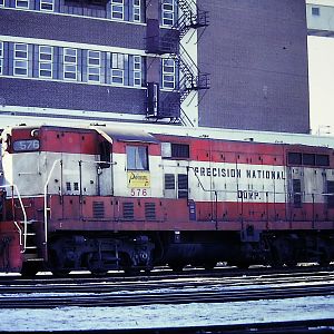 GP7 CNW 576 2.1.80 Cedar Rapids IA