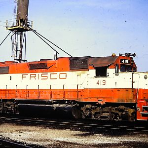 GP38-2 419 8.30.80 St Louis MO R.P Campbell