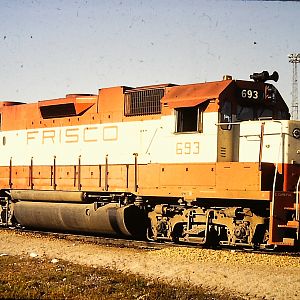 GP38-2 693 10.16.74 Memphis TN Alton Lanier