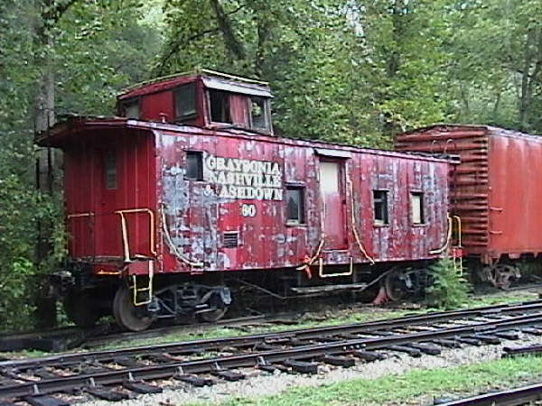 The ES&NA RR Caboose #60 is an ex-Graysonia, Nashville & Ashdown #60. Never was used by The ES&NA RR.